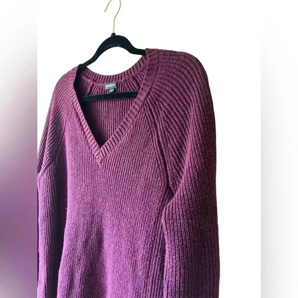 Torrid Rib Raglan Tunic Sweater Plus Size 1X - Picture 3 of 6